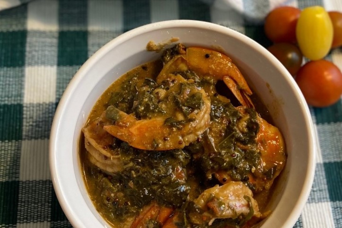 Shrimp & Spinach Curry | The Accountants Kitchen